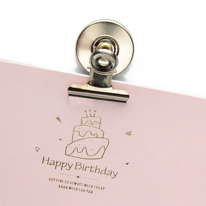 Metal Refrigerator Magnet Clips Set (5 Pack) by HitMyNeed