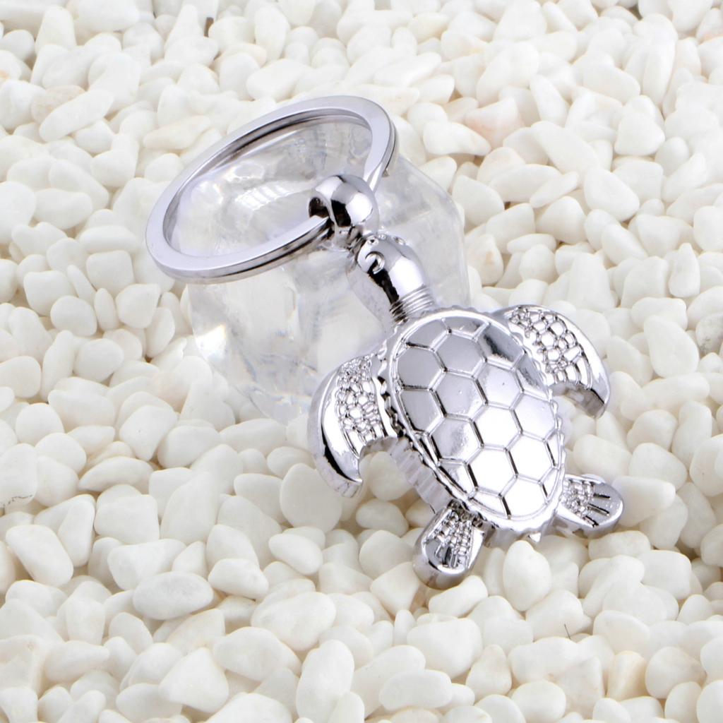 Metal Sea Turtle Keychain with Zinc Alloy Charm by HitMyNeed