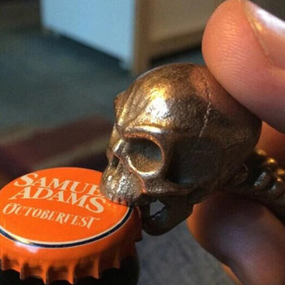 Metal Skull Bottle Opener - Zinc Alloy Bar Accessory by HitMyNeed