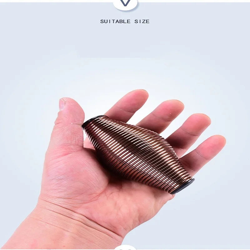 Metal Spring Grip Stress Ball for Hand Strength by HitMyNeed