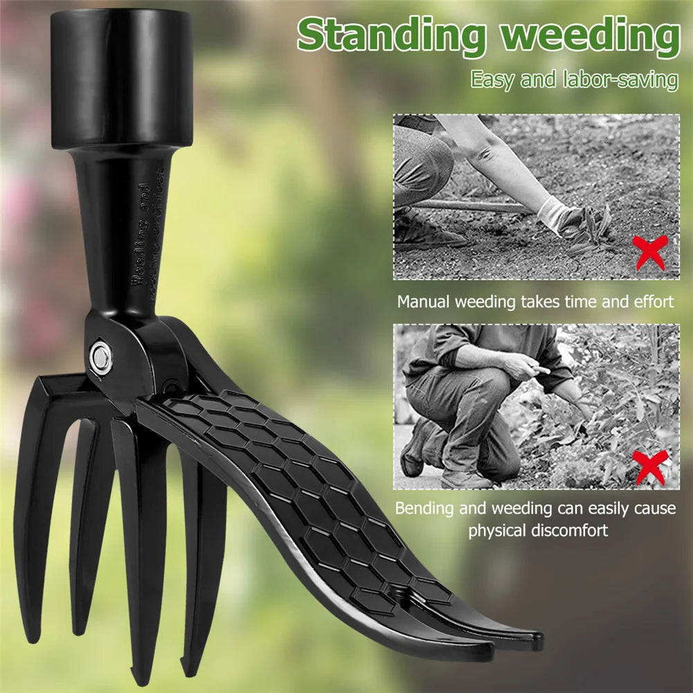 Metal Stand-Up Weed Puller Replacement Head with Claw by HitMyNeed