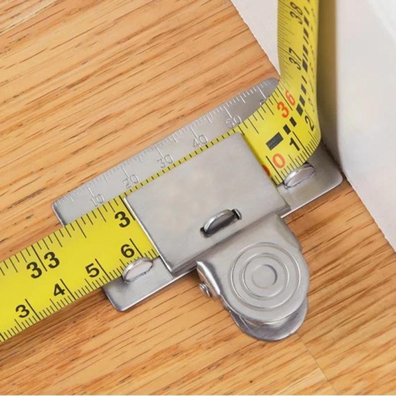 Metal Tape Measure Clip for Secure Measurements by HitMyNeed
