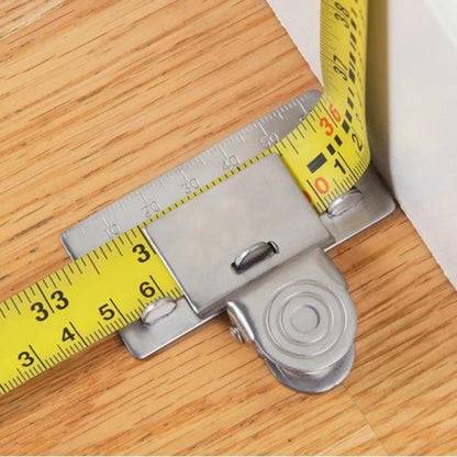 Metal Tape Measure Clip for Secure Measurements by HitMyNeed