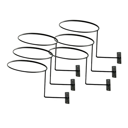 Metal Wall Helmet Hanger Set of 6 by HitMyNeed