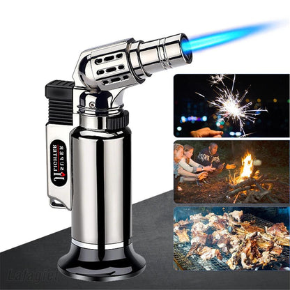 Metal Windproof Turbo Gas Torch Lighter by HitMyNeed