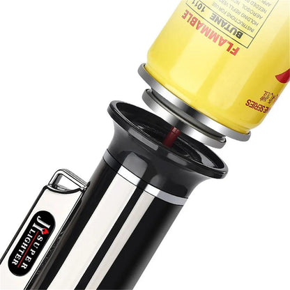 Metal Windproof Turbo Gas Torch Lighter by HitMyNeed
