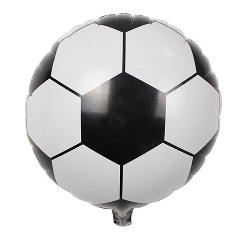 Metallic Foil Football Balloons 10 Pack by HitMyNeed