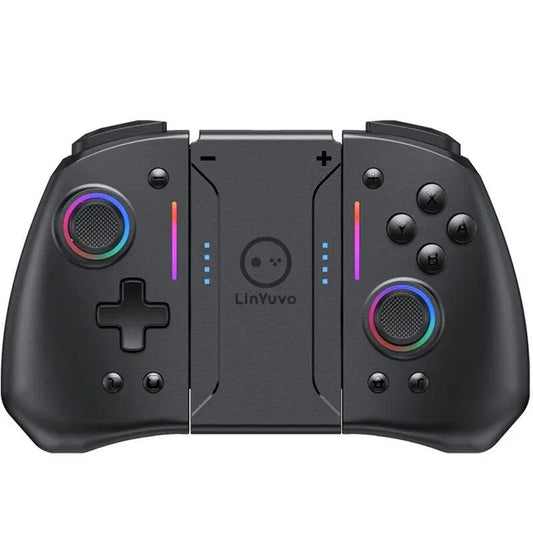Meteor Light Wireless Joy-pad for Switch with RGB black by HitMyNeed