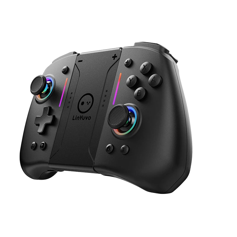 Meteor Light Wireless Joypad for Switch with RGB & Turbo by HitMyNeed
