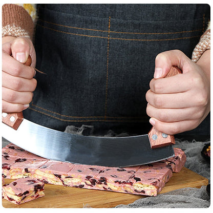 Mezzaluna Rocking Knife and Pizza Cutter by HitMyNeed