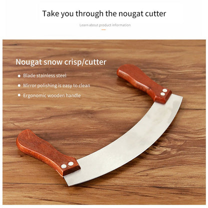 Mezzaluna Rocking Knife and Pizza Cutter by HitMyNeed