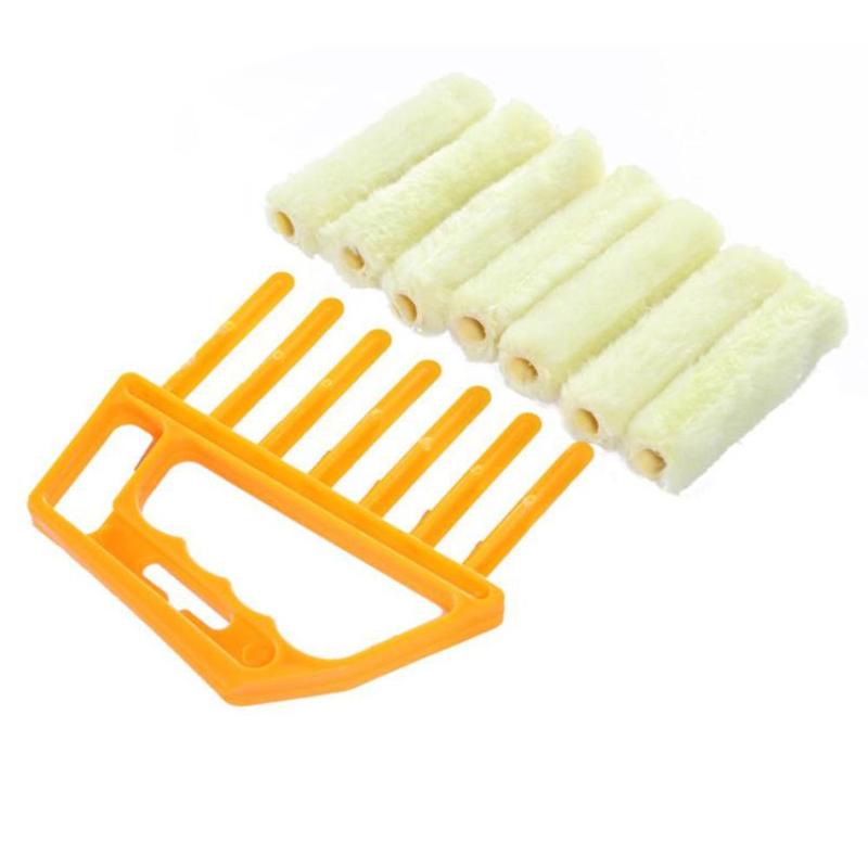Microfiber Blind Cleaner Tool with Triple Brush by HitMyNeed
