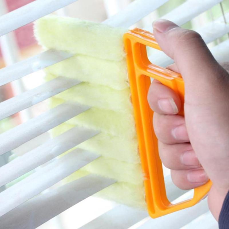 Microfiber Blind Cleaner Tool with Triple Brush by HitMyNeed