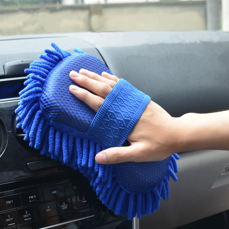 Microfiber Car Cleaning Brush Sponge by HitMyNeed
