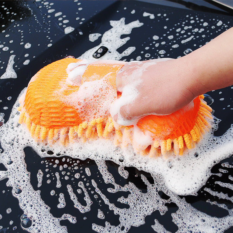 Microfiber Car Cleaning Brush Sponge by HitMyNeed