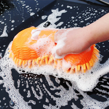 Microfiber Car Cleaning Brush Sponge by HitMyNeed