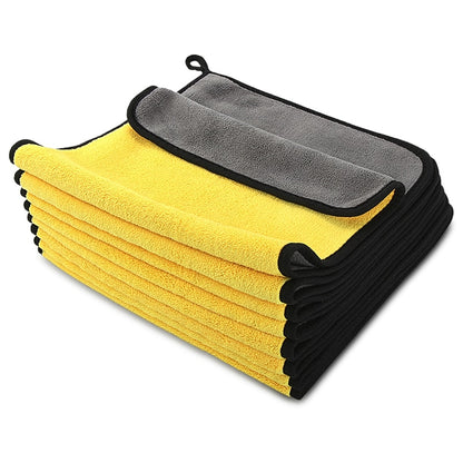 Microfiber Car Cleaning Cloths Set (10 Pack) by HitMyNeed