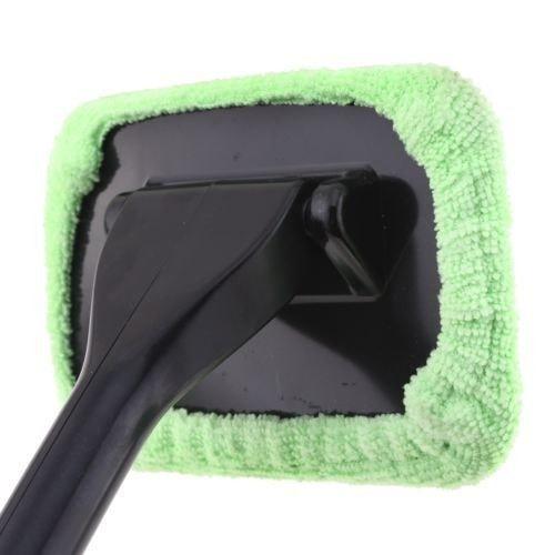 Microfiber Car Glass Cleaner with Extended Handle by HitMyNeed