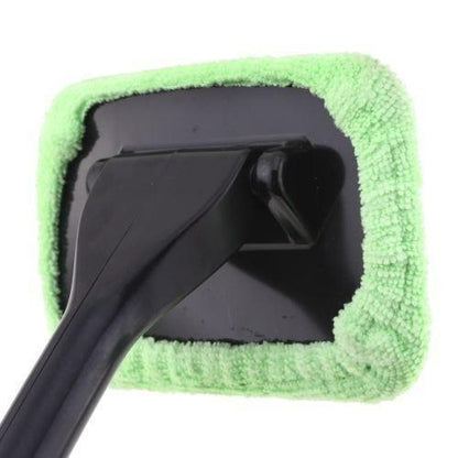 Microfiber Car Glass Cleaner with Extended Handle by HitMyNeed