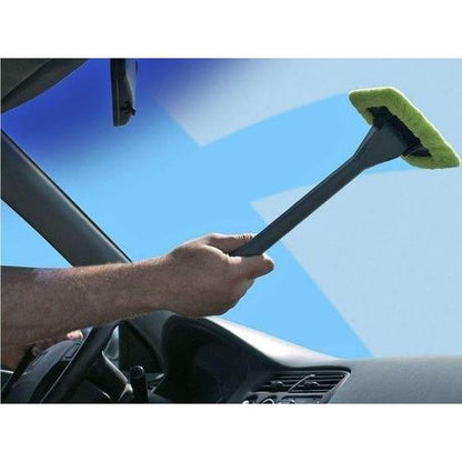 Microfiber Car Glass Cleaner with Extended Handle by HitMyNeed
