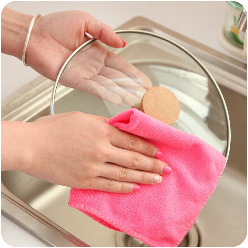 Microfiber Dish Towel Cleaning Cloth 25 x 15 cm by HitMyNeed
