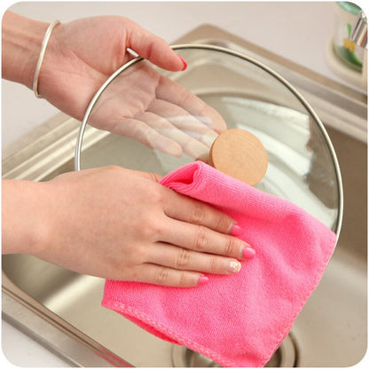 Microfiber Dish Towel Cleaning Cloth 25 x 15 cm by HitMyNeed