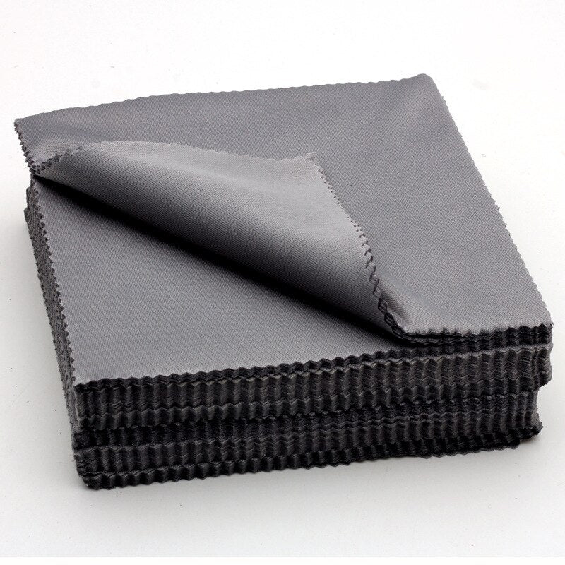Microfiber Eyeglass & Lens Cleaning Cloths (10-Pack) by HitMyNeed