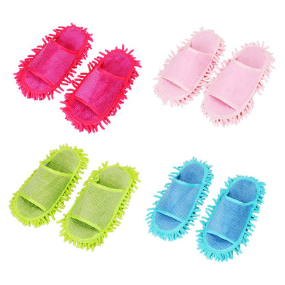 Microfiber Floor Cleaning Slipper Mops (1 Pair) by HitMyNeed