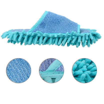 Microfiber Floor Cleaning Slipper Mops (1 Pair) by HitMyNeed