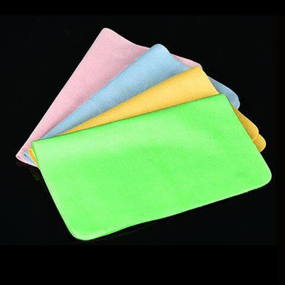 Microfiber Glass Cleaning Cloths Set (10 Pack) by HitMyNeed