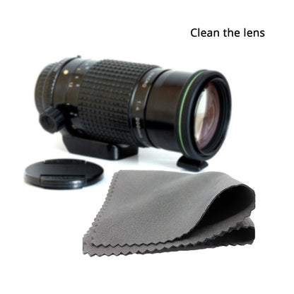 Microfiber Lens Cleaning Cloths (8-Pack, 30 x 30 cm) by HitMyNeed
