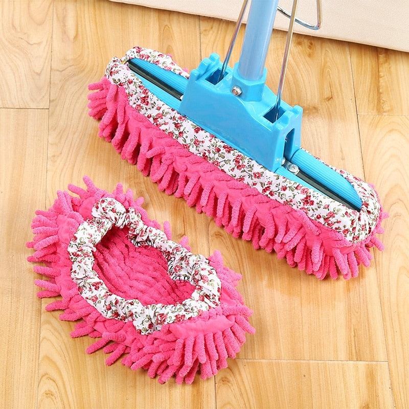 Microfiber Mop Slipper Floor Cleaner by HitMyNeed