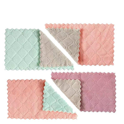 Microfiber Multipurpose Cleaning Towels (8 Pack) by HitMyNeed