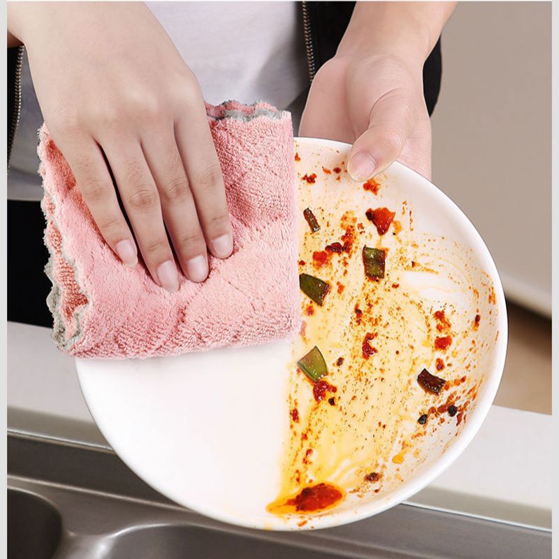 Microfiber Multipurpose Cleaning Towels (8 Pack) by HitMyNeed