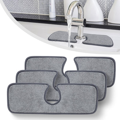 Microfiber Sink Faucet Absorbent Mat 38 x 13cm by HitMyNeed