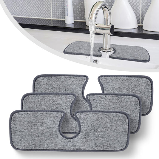 Microfiber Sink Faucet Absorbent Mat 38 x 13cm by HitMyNeed