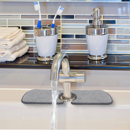 Microfiber Sink Faucet Absorbent Mat 38 x 13cm by HitMyNeed
