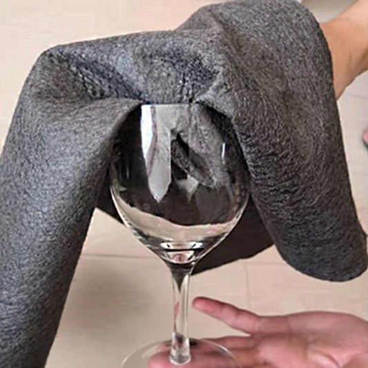 Microfiber Wine Glass Polishing Cloth 50x50cm by HitMyNeed