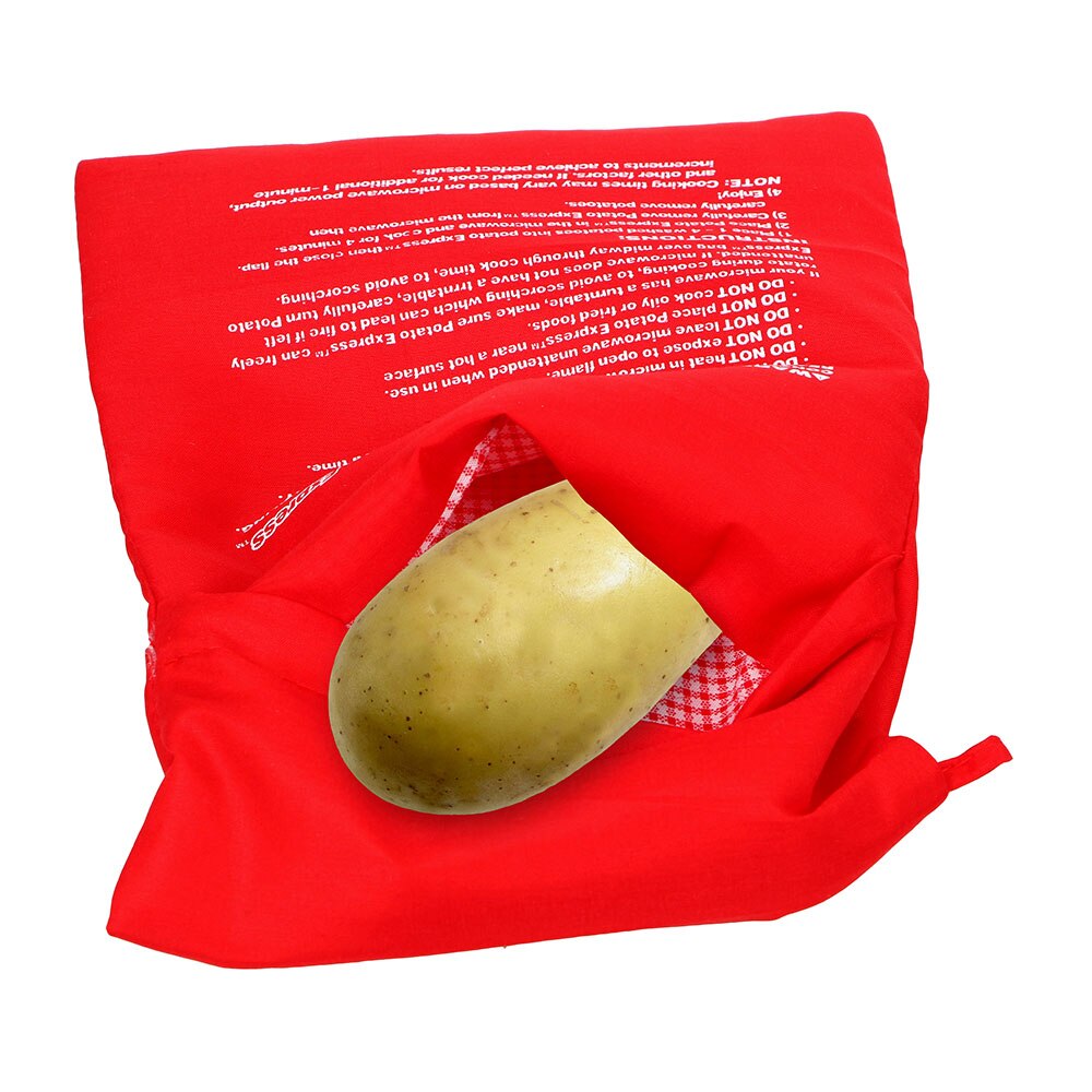 Microwave Baked Potato Bag Reusable Cooking Pouch by HitMyNeed