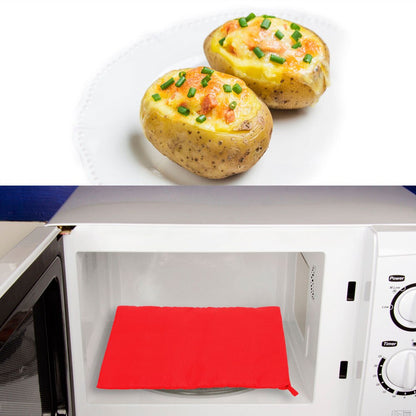 Microwave Baked Potato Bag Reusable Cooking Pouch by HitMyNeed