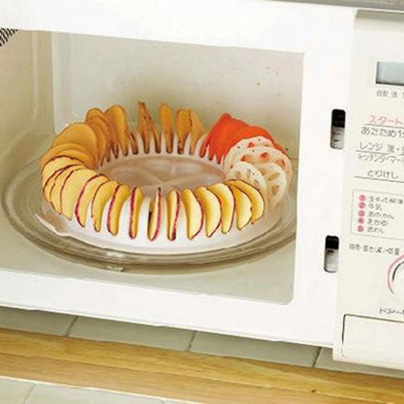 Microwave Baking Tray Potato Chip Maker by HitMyNeed