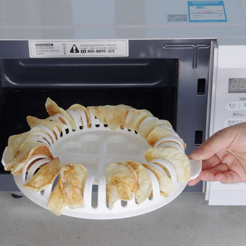 Microwave Chip Maker with Slicer by HitMyNeed