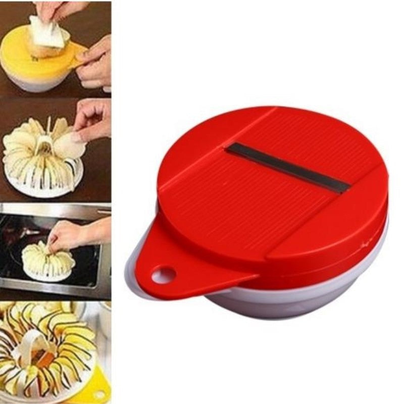 Microwave Chips Maker 3-Piece Vegetable Slicer Set by HitMyNeed