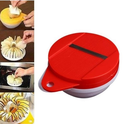 Microwave Chips Maker 3-Piece Vegetable Slicer Set by HitMyNeed