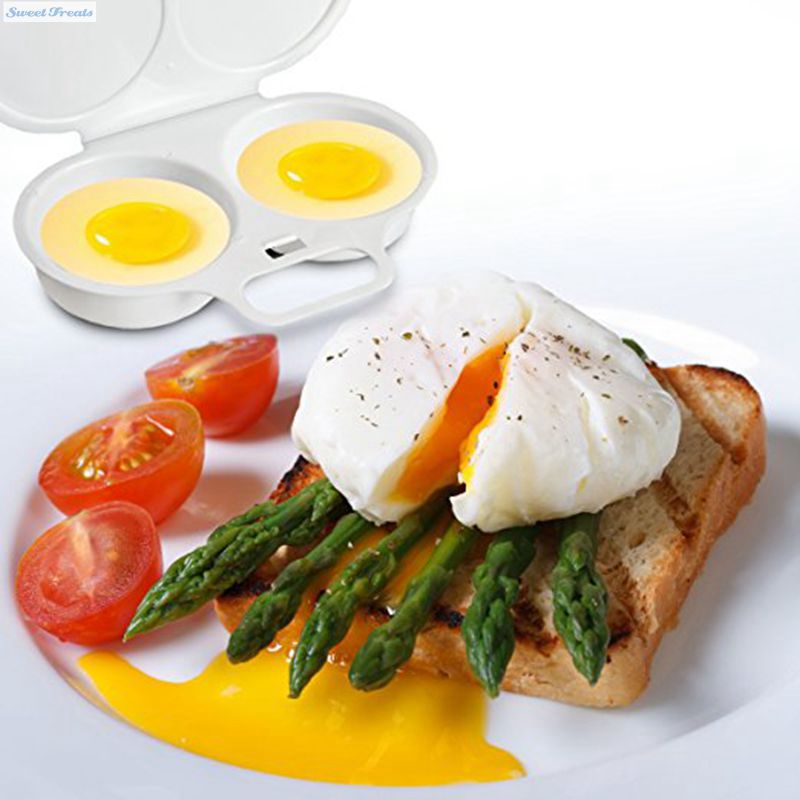 Microwave Egg, Bacon & Potato Cooker 4-Piece Set by HitMyNeed