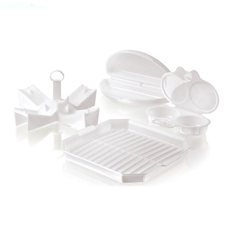 Microwave Egg, Bacon & Potato Cooker 4-Piece Set by HitMyNeed