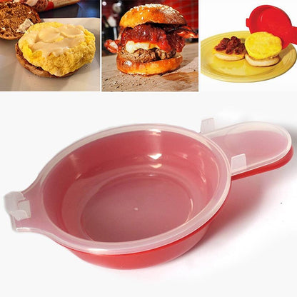 Microwave Egg Cooker & Omelet Maker Set (2 Pack) by HitMyNeed