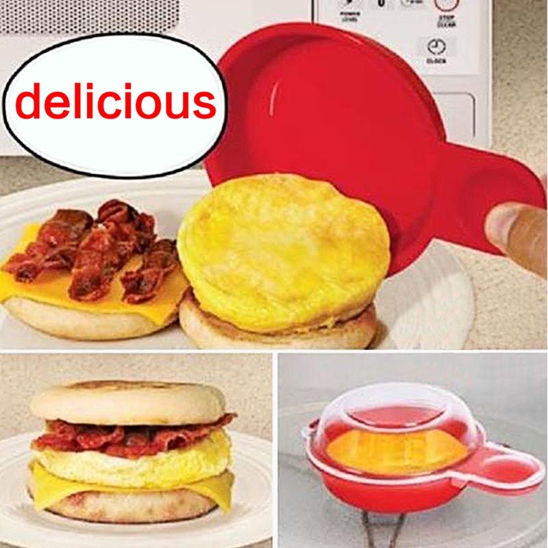 Microwave Egg Cooker & Omelet Maker Set (2 Pack) by HitMyNeed