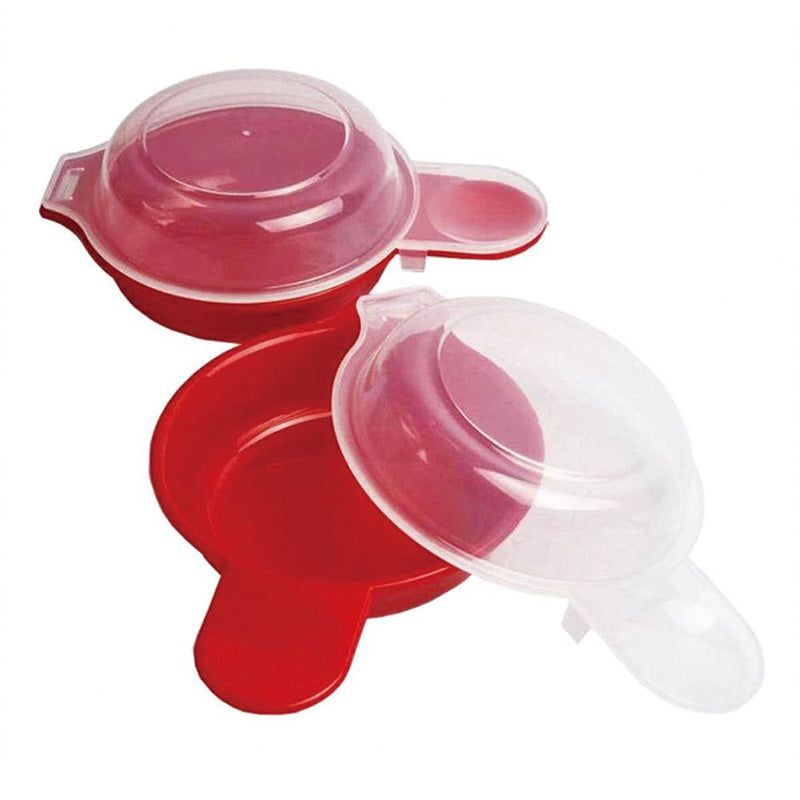 Microwave Egg Cooker & Omelet Maker Set (2 Pack) by HitMyNeed
