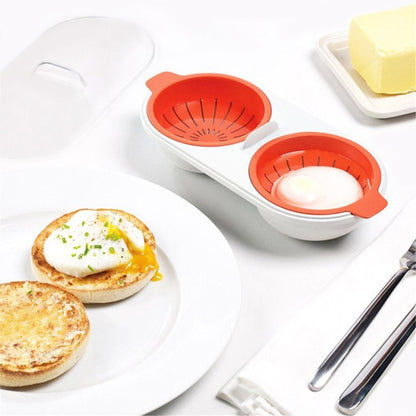 Microwave Egg Poacher Poached Egg Cooker by HitMyNeed